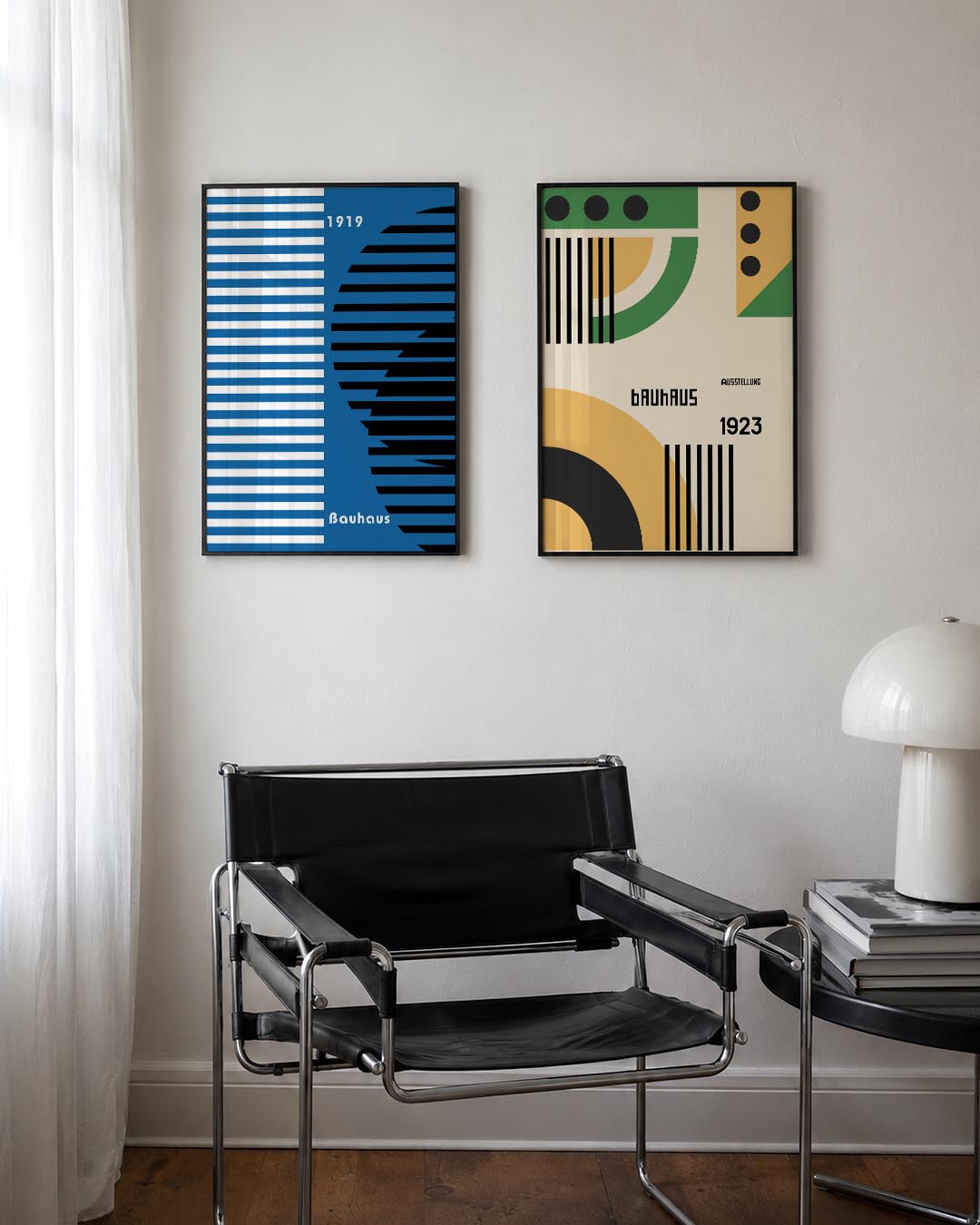 Lijnen en kleurvlakken Posterset