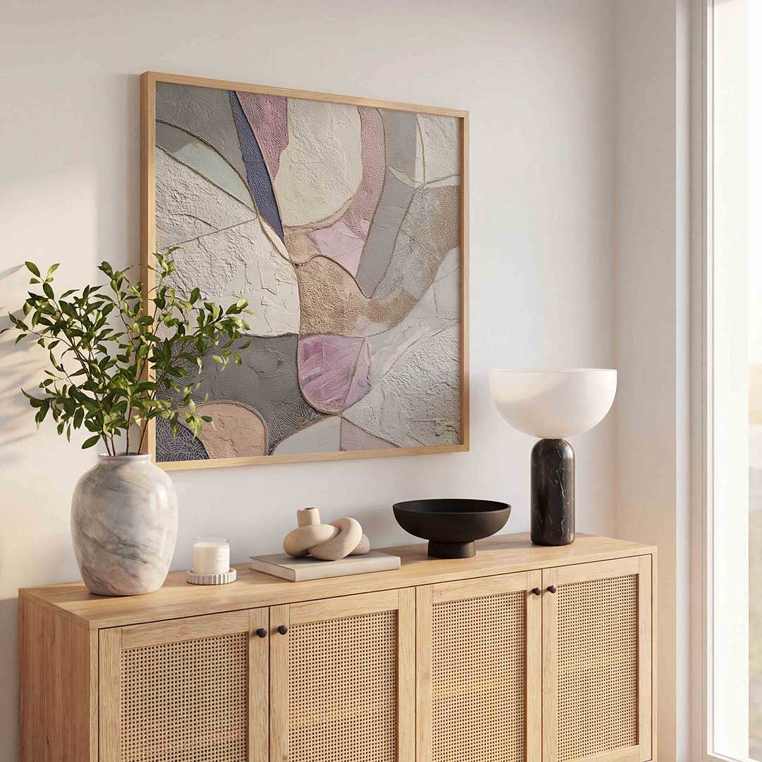 Abstracte vormen Poster