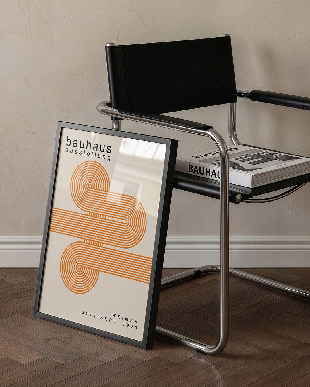 Lijnenspel en vlakkenspel Poster