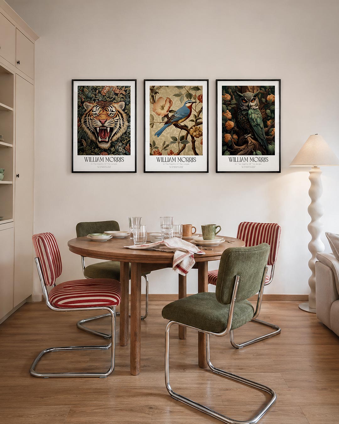 Jungle tijger Posterset