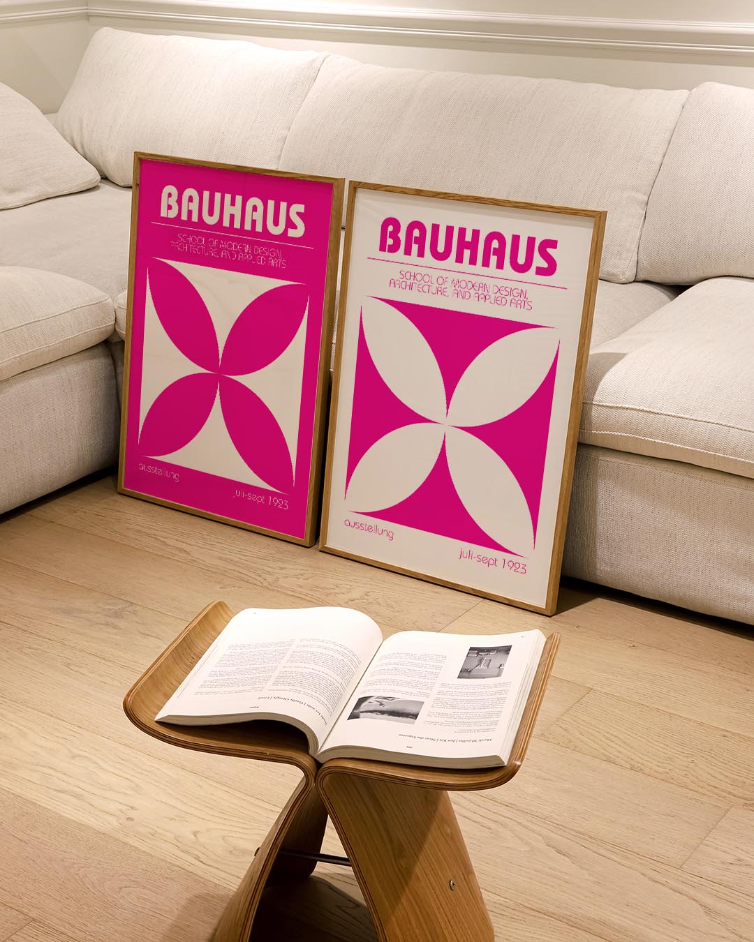 Vormen en kleur Posterset
