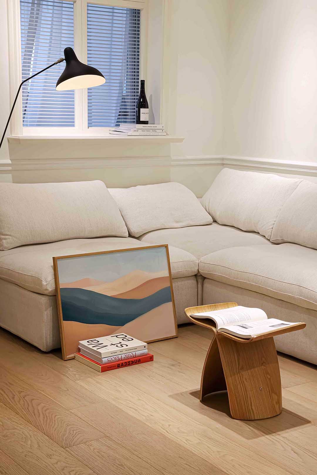 Golvende zandduinen Poster