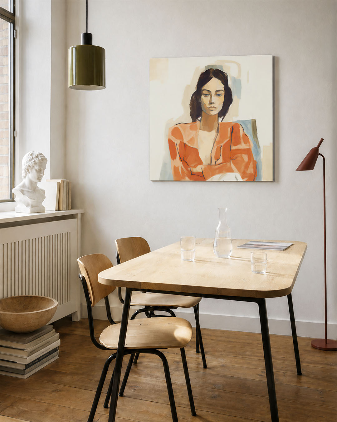Portretstudie Kunstwerk