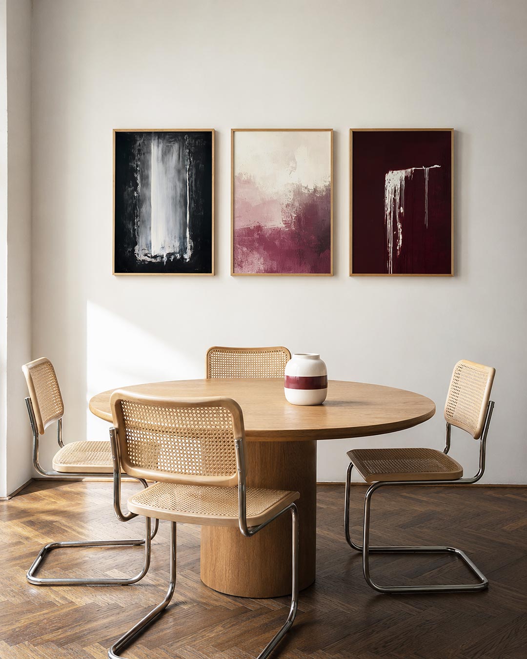 Donkere vlakken Posterset