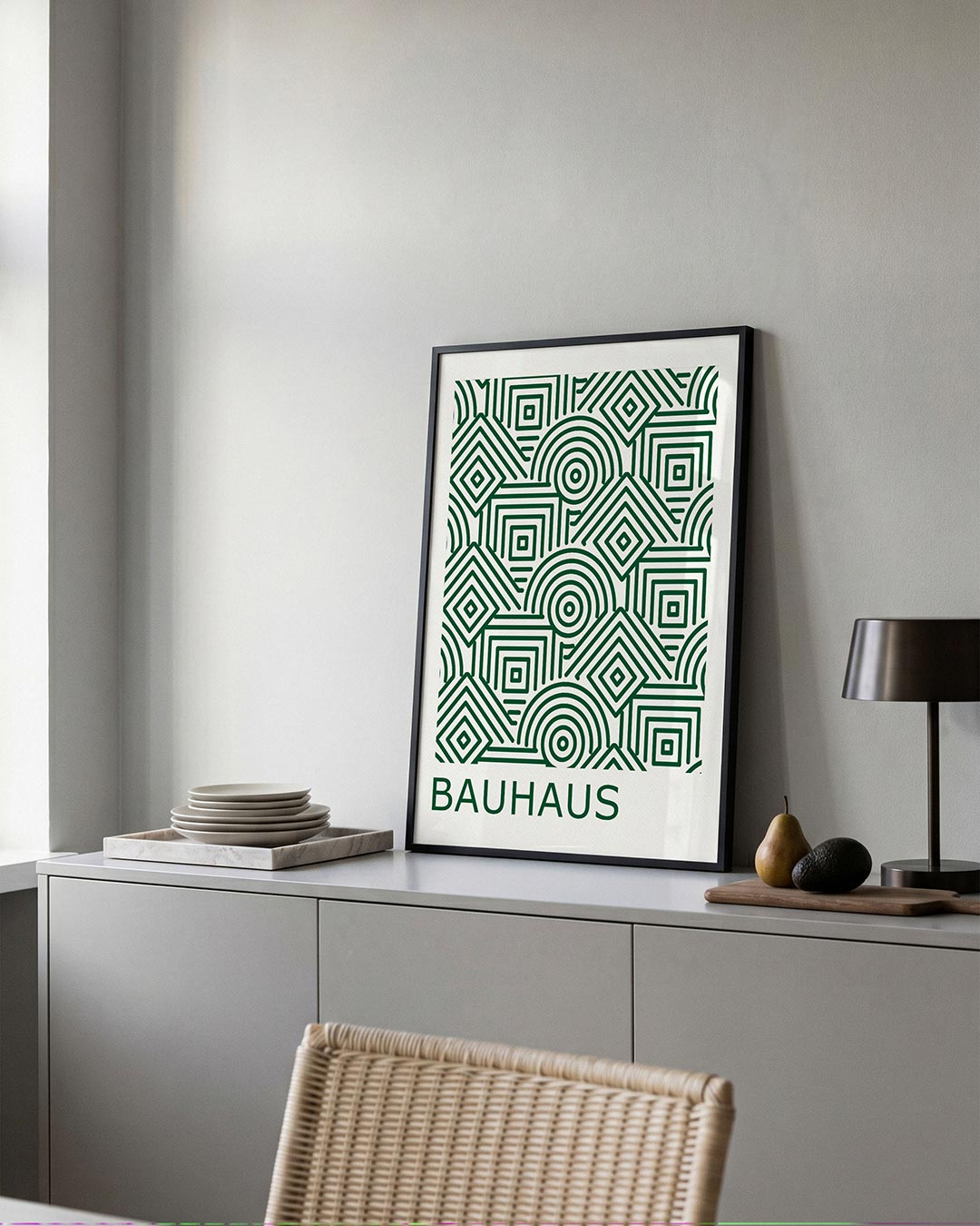 Lijnen en patronen Poster