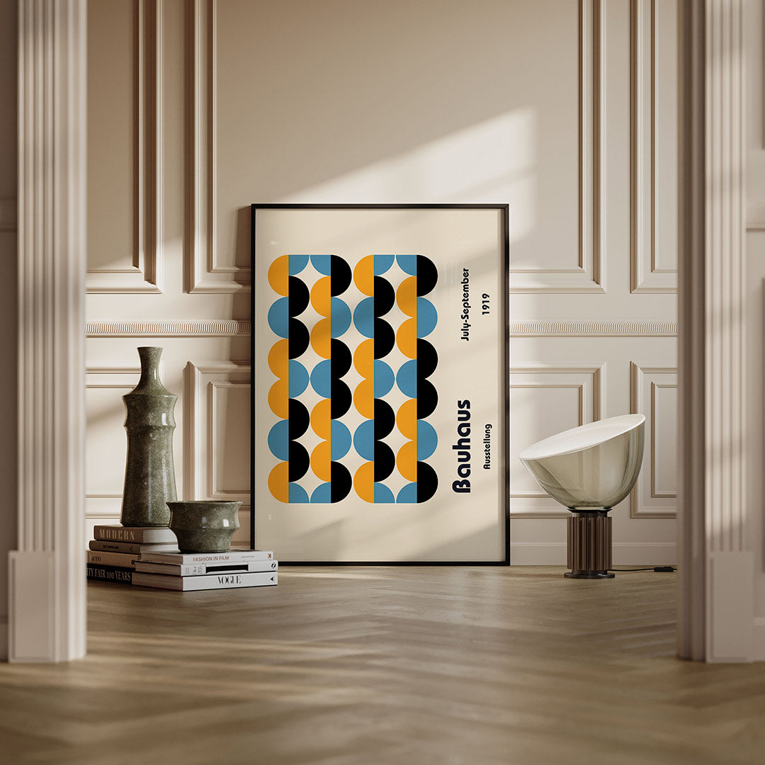 Vormritme en kleur Poster