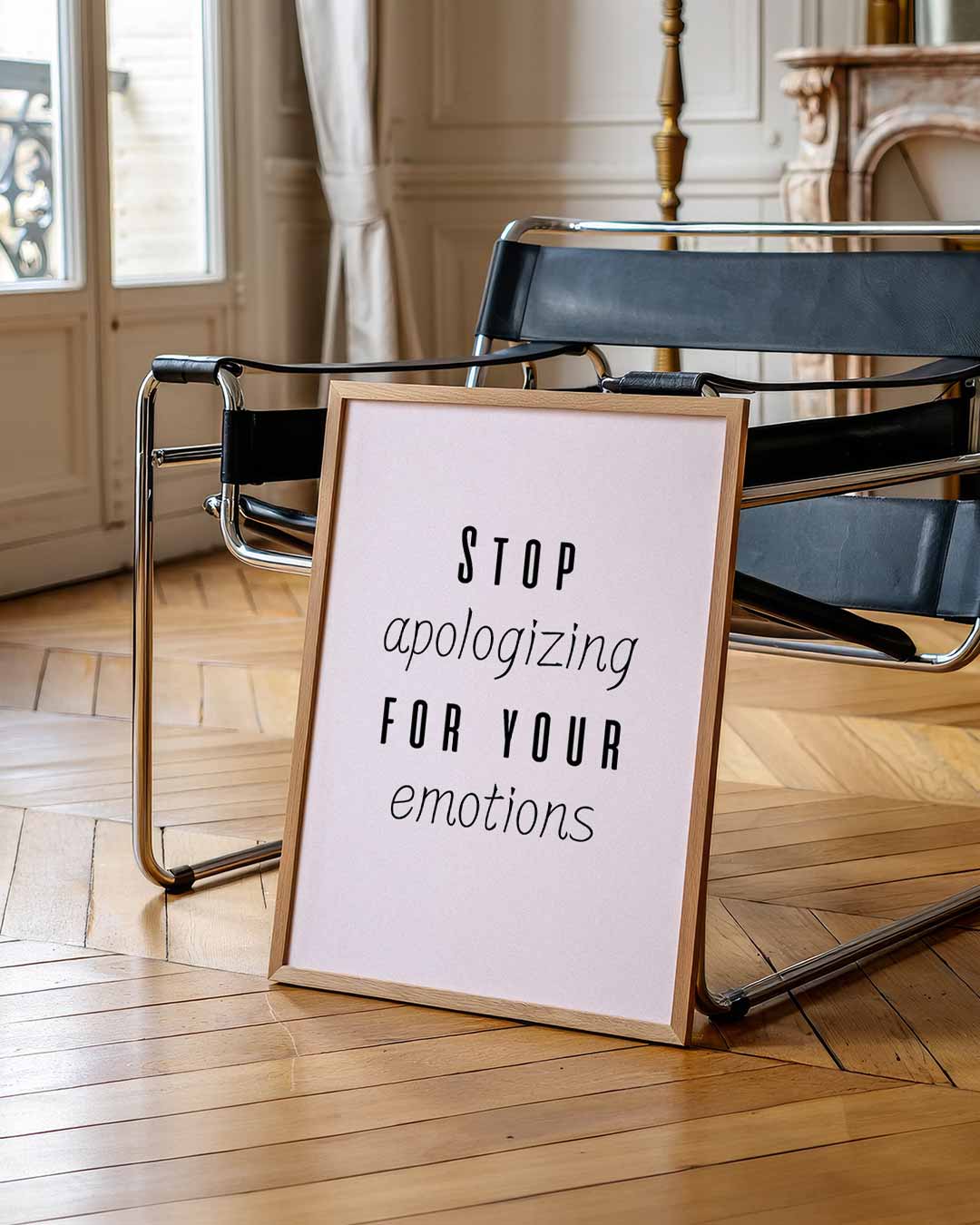 Inspirerende Emotieposter-WallArtistic