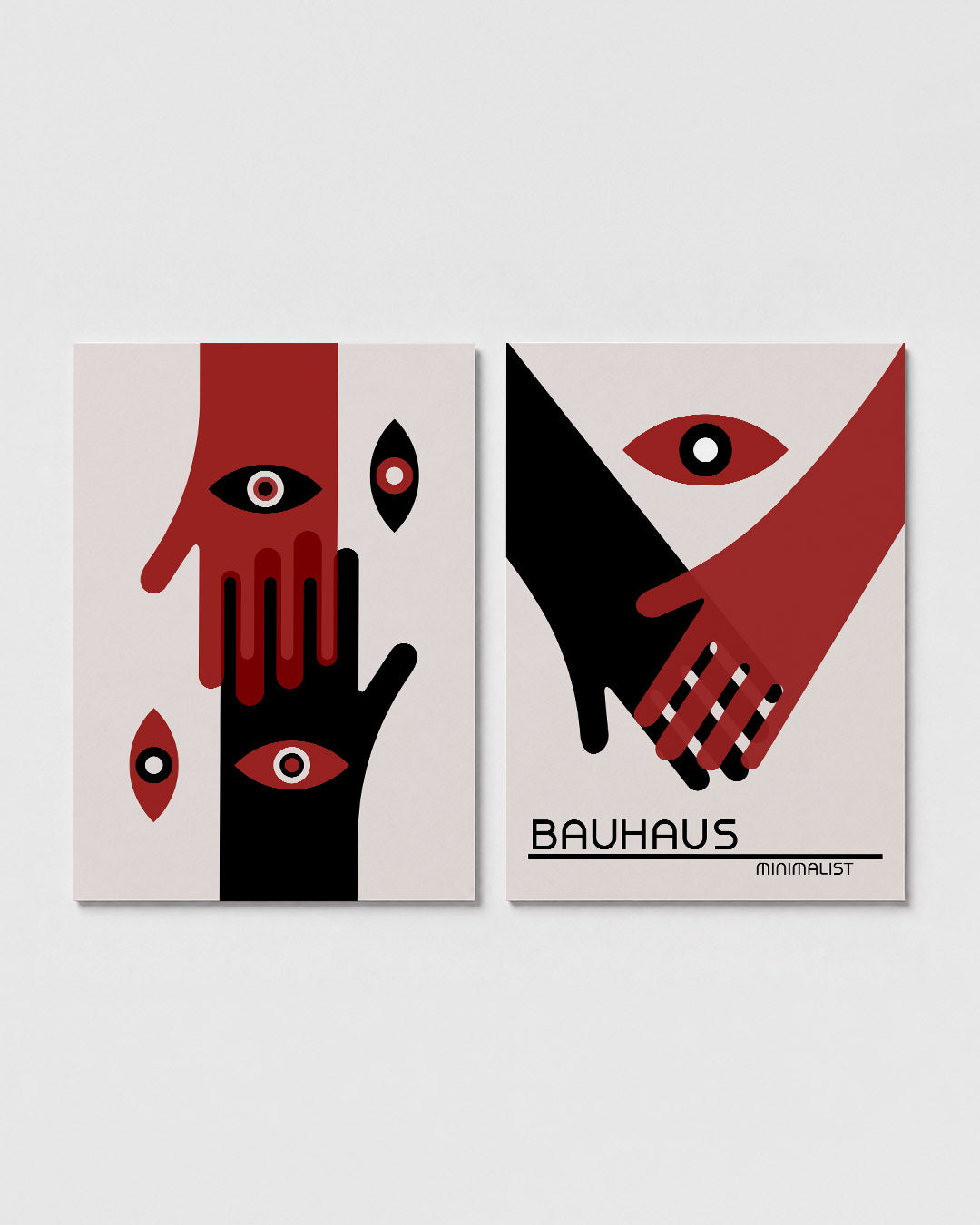 Handen en ogen Posterset