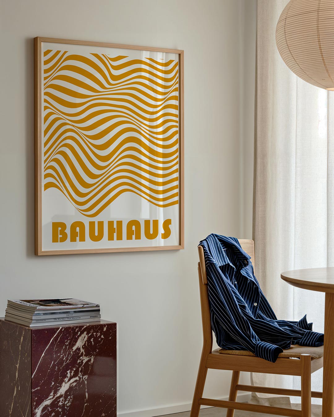 Golvend lijnenspel Poster