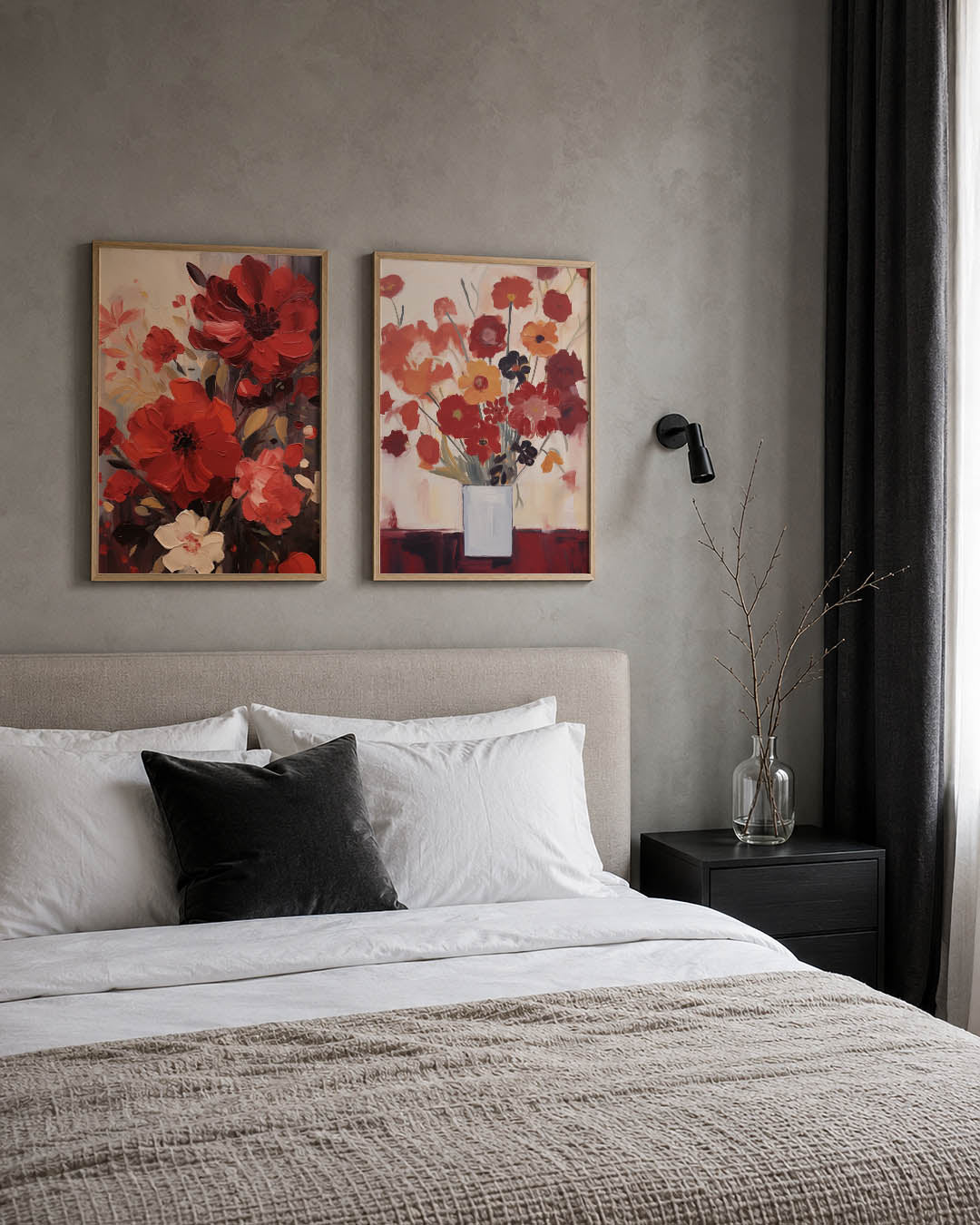 Bloemrijke kleurexplosie Posterset