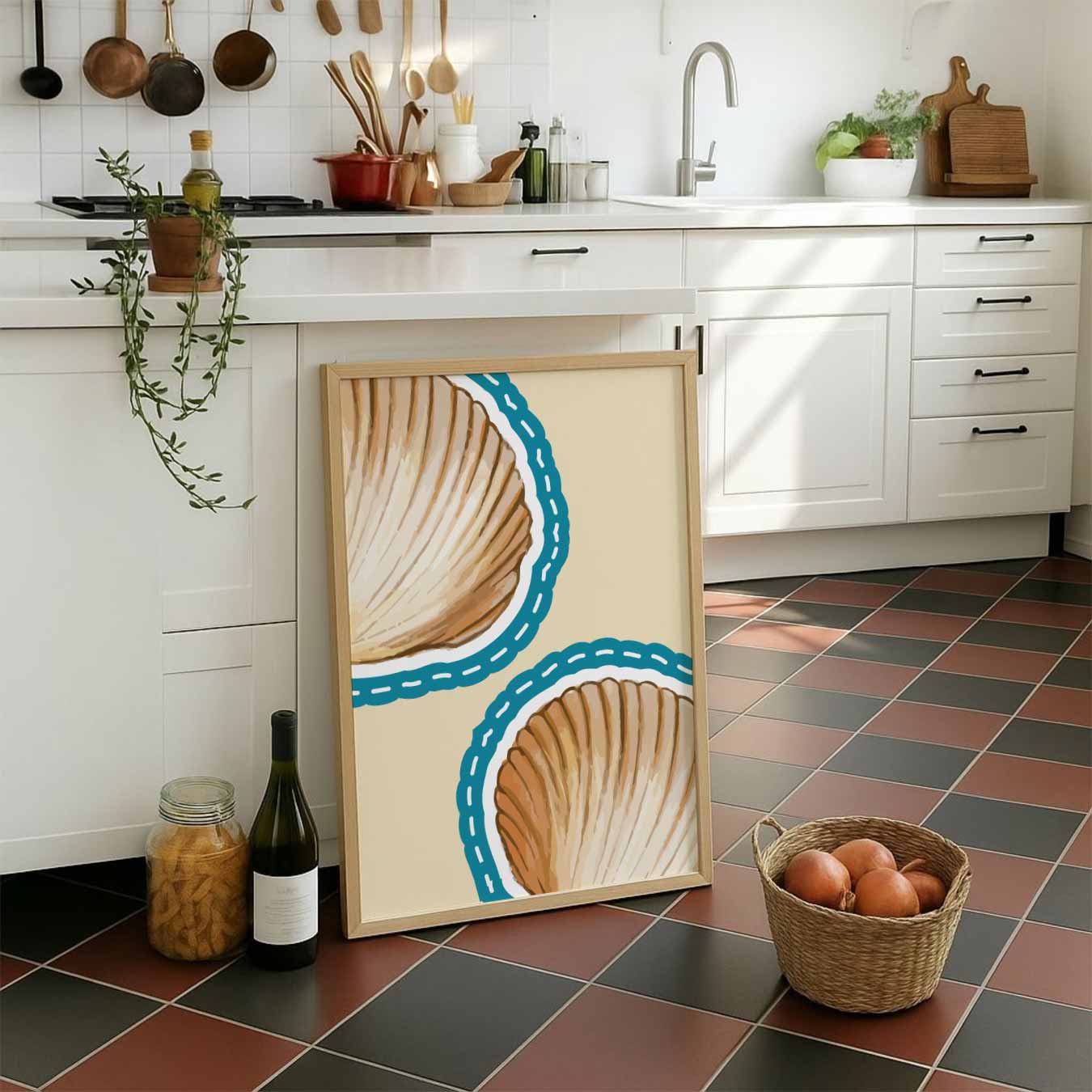 Schelpen Droom Poster-WallArtistic