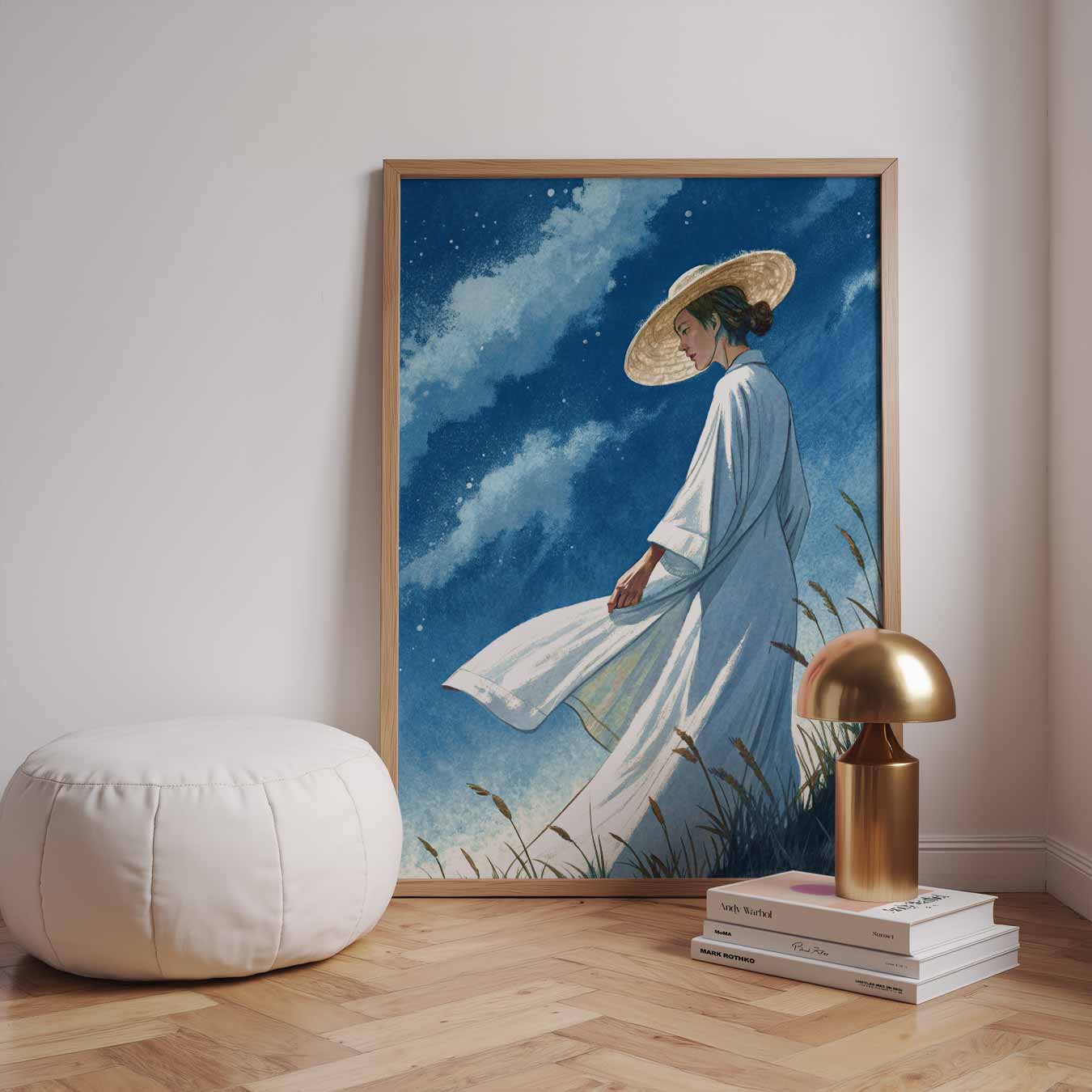 Dromerige Avondwandeling Poster-WallArtistic