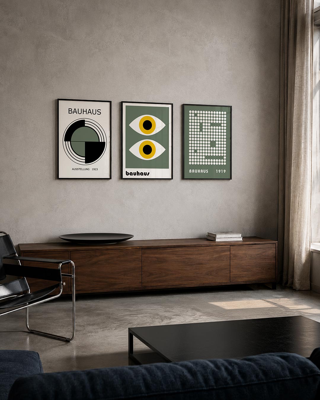 Cirkel en lijnen Posterset