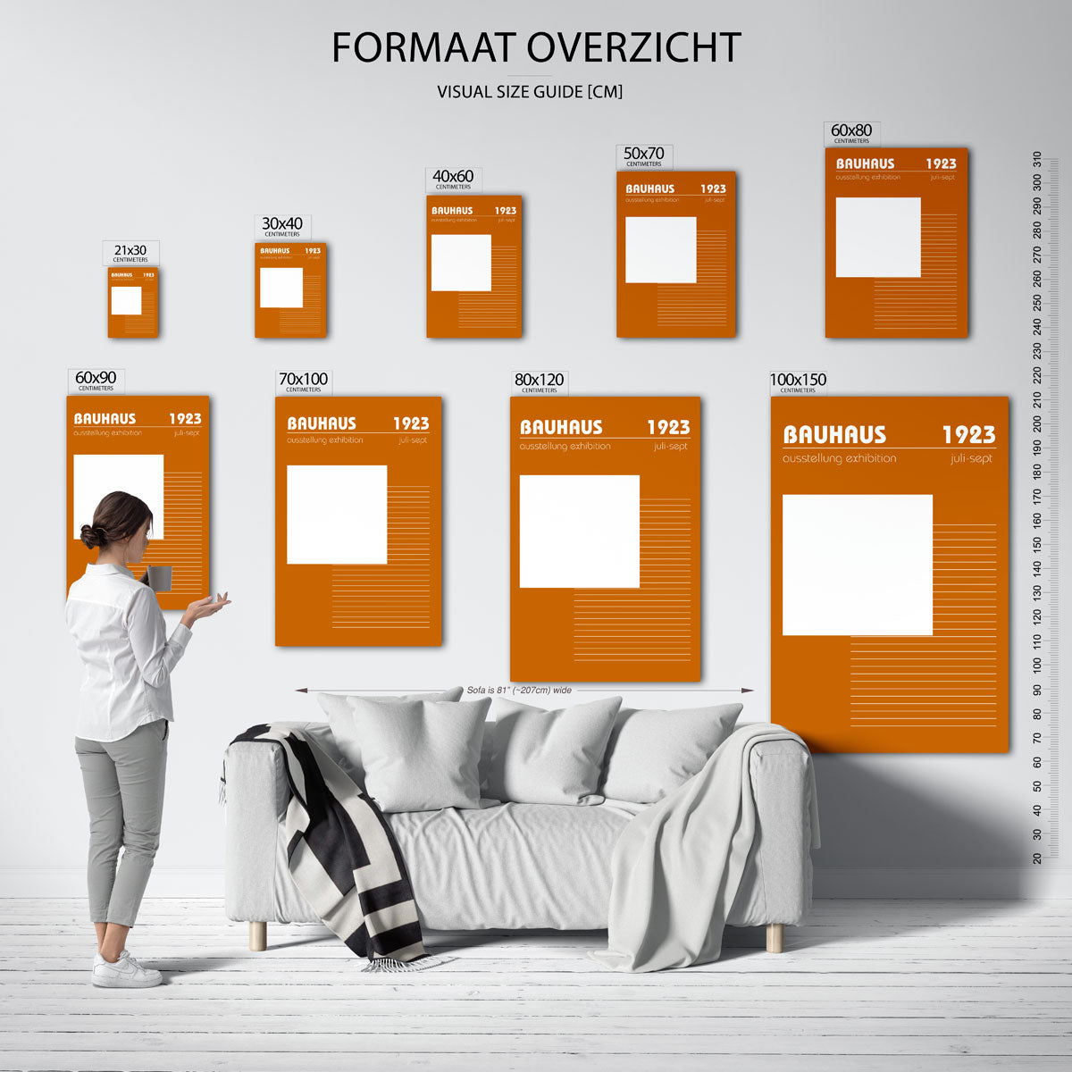 Vorm en lijnen Poster
