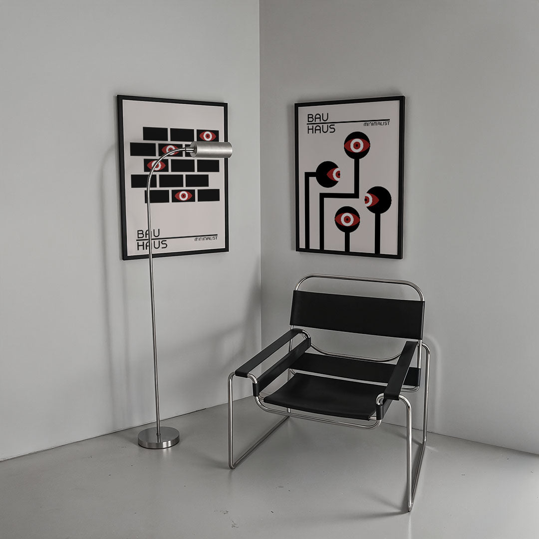 Oog en blok Posterset