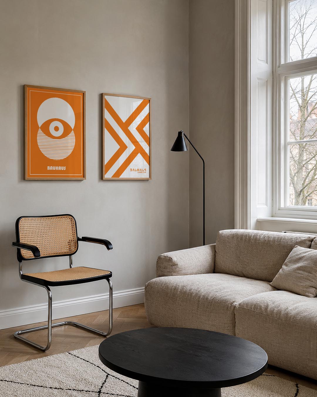 Cirkel en lijnen Posterset