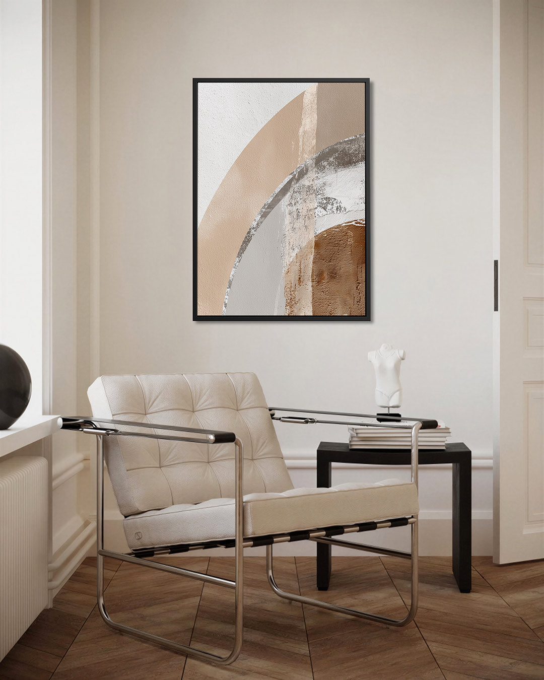 Organische vormen compositie Kunstwerk