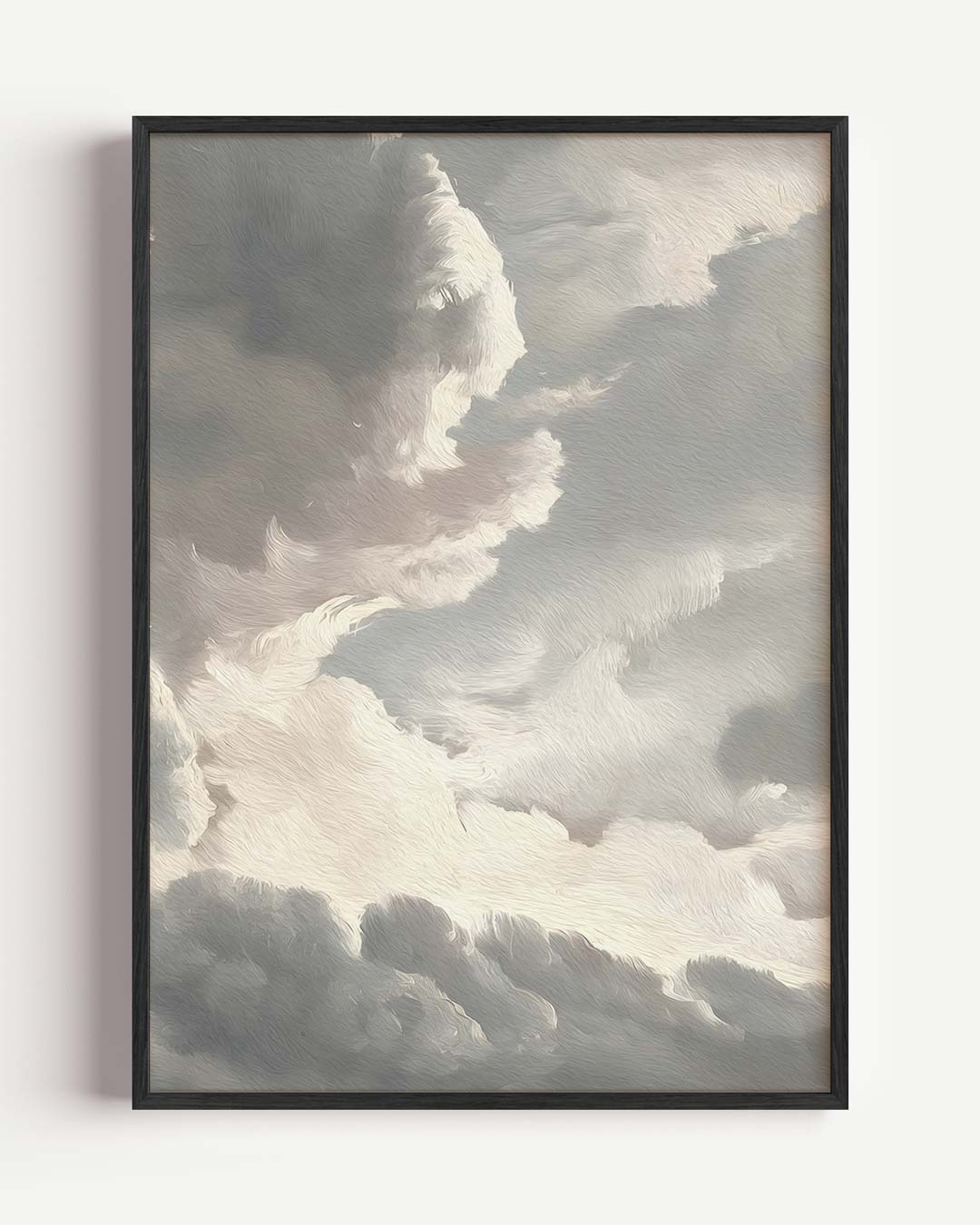 Dromerige Wolkenkunst Poster-WallArtistic