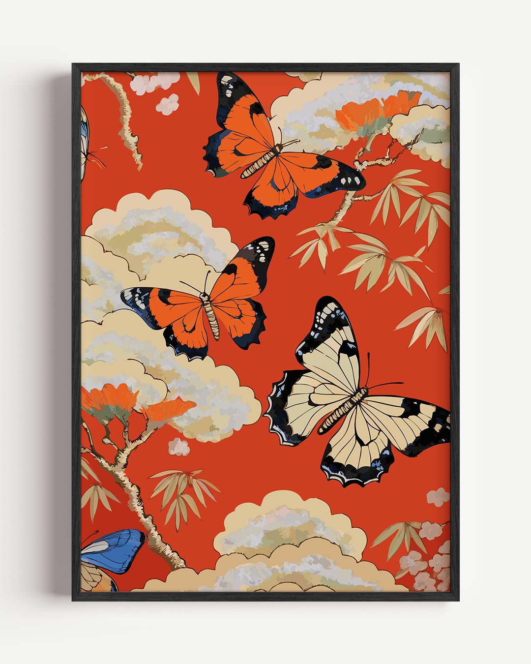 Vlinders in de Lucht Poster-WallArtistic