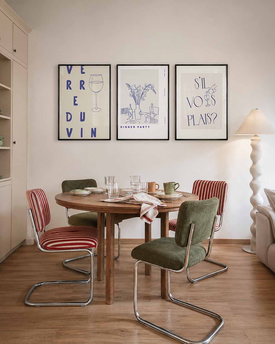 Wijn en woorden Posterset