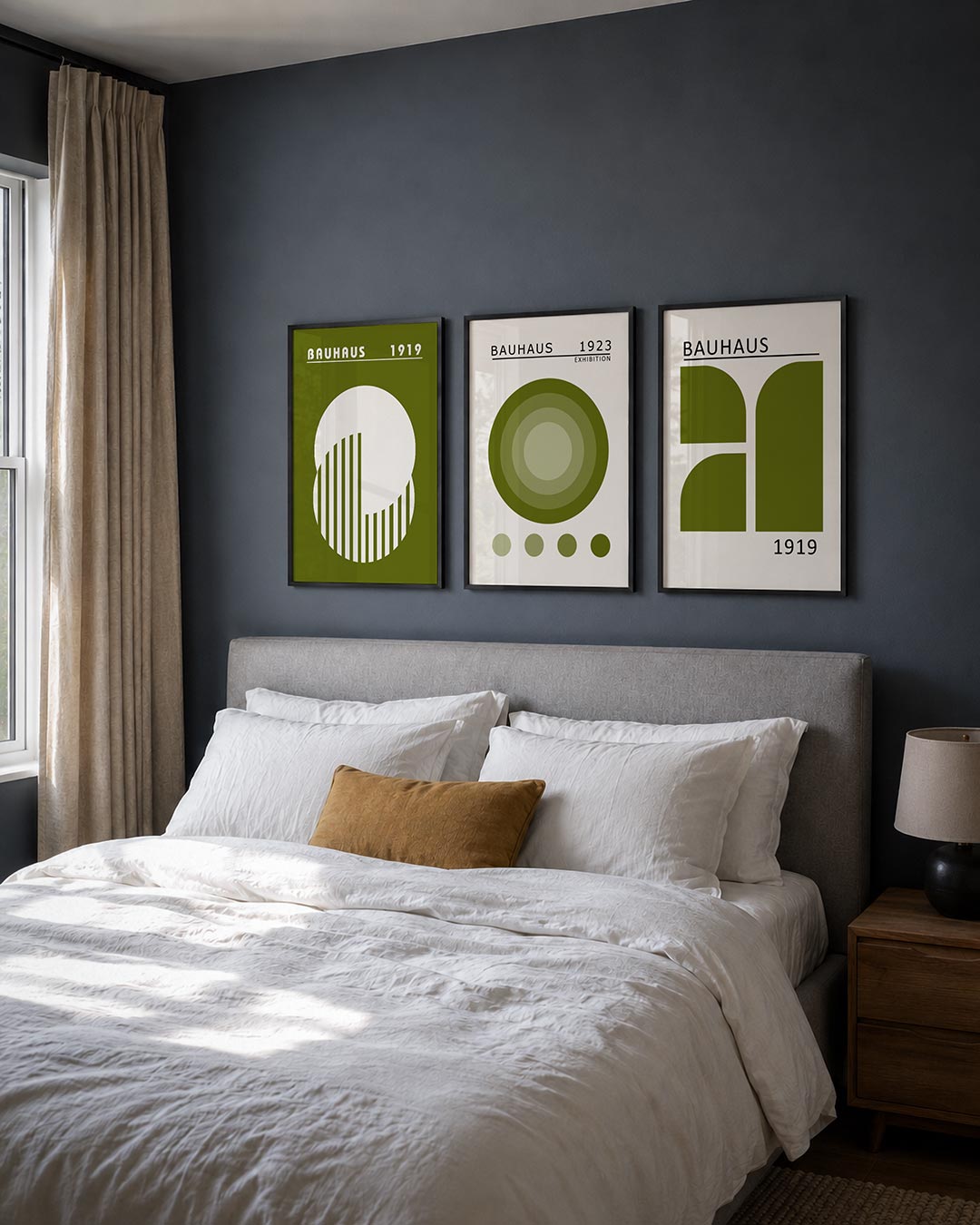 Cirkel en strepen Posterset