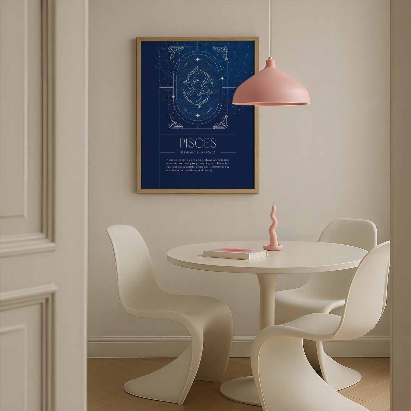 Pisces Zodiac Poster-WallArtistic