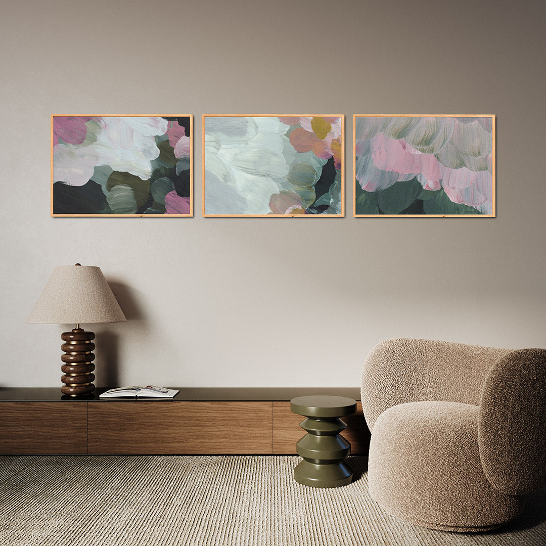 Kleurige vegen Posterset