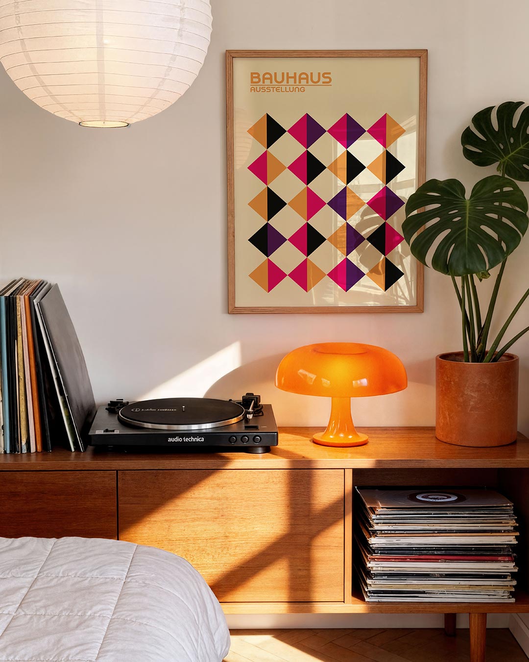 Vormritme en kleur Poster