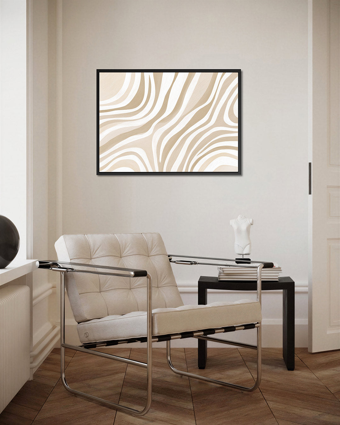 Golvende lijnen Kunstwerk