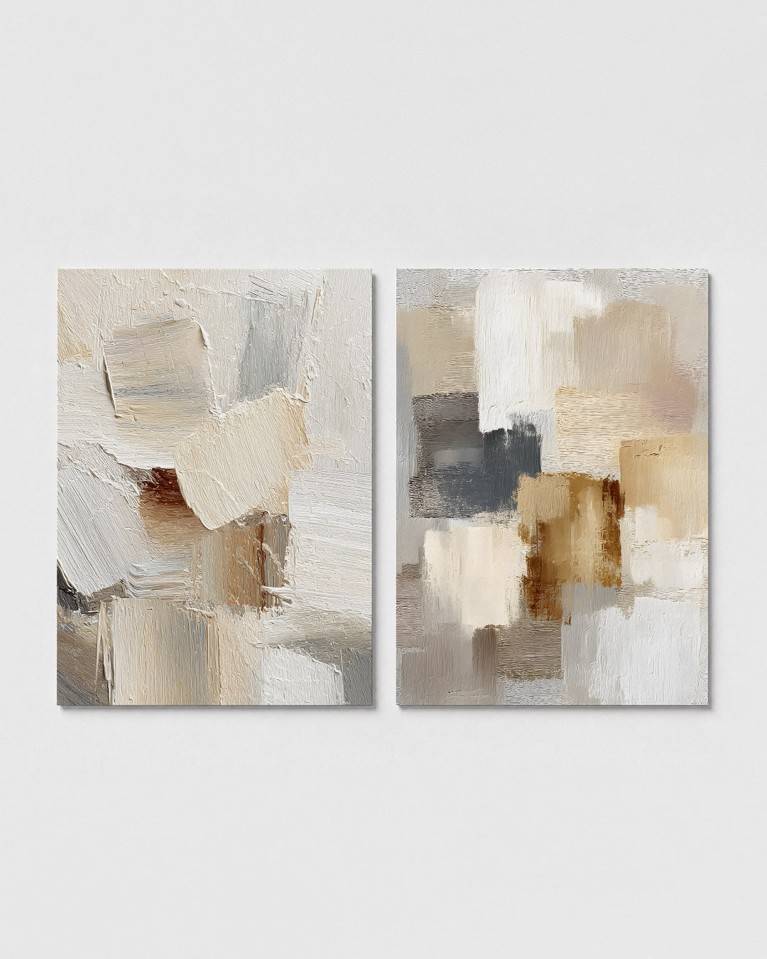 Textuur en vlakken Posterset
