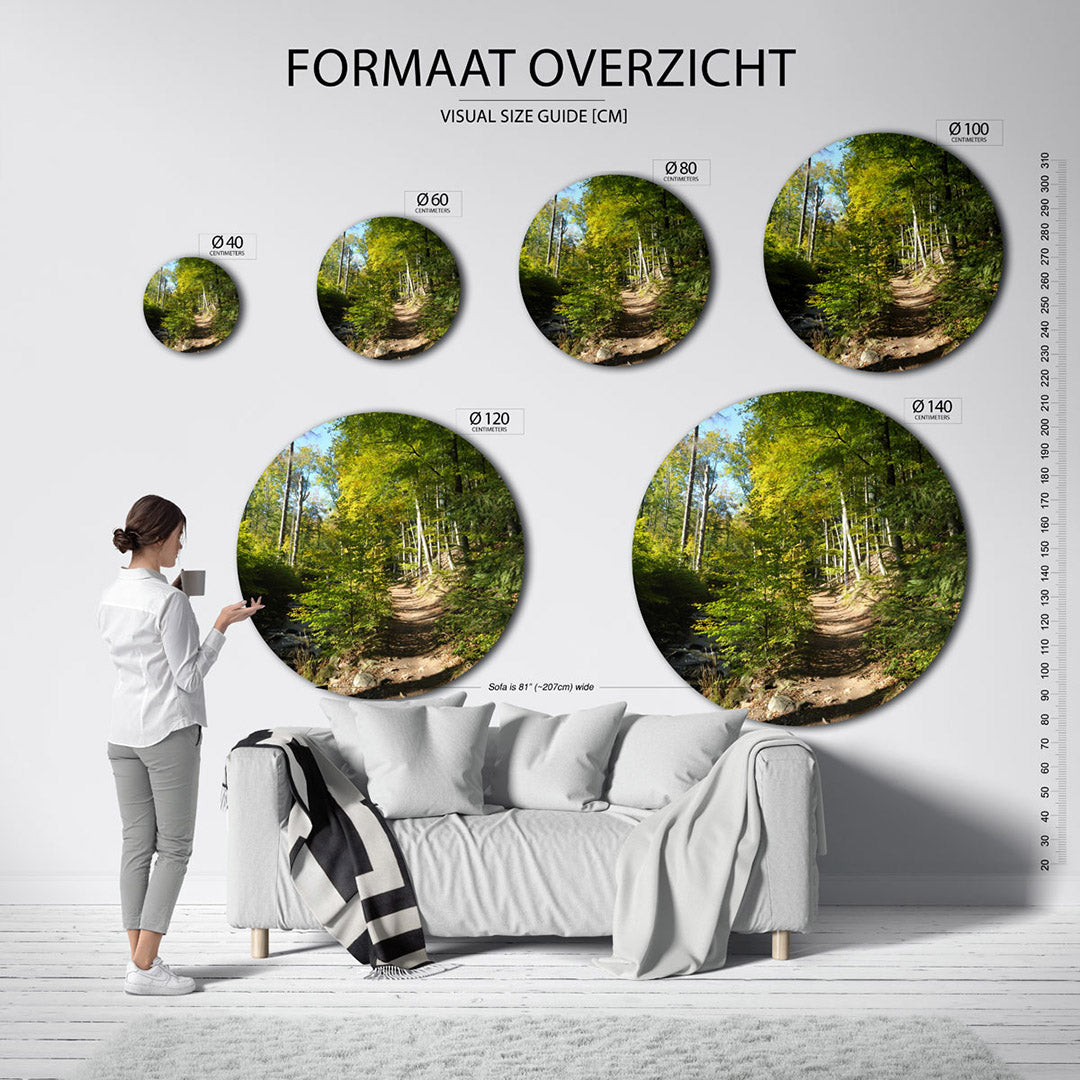 Boswandeling Muurcirkel