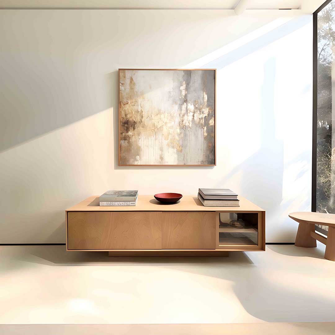 Abstracte gouden textuur Poster