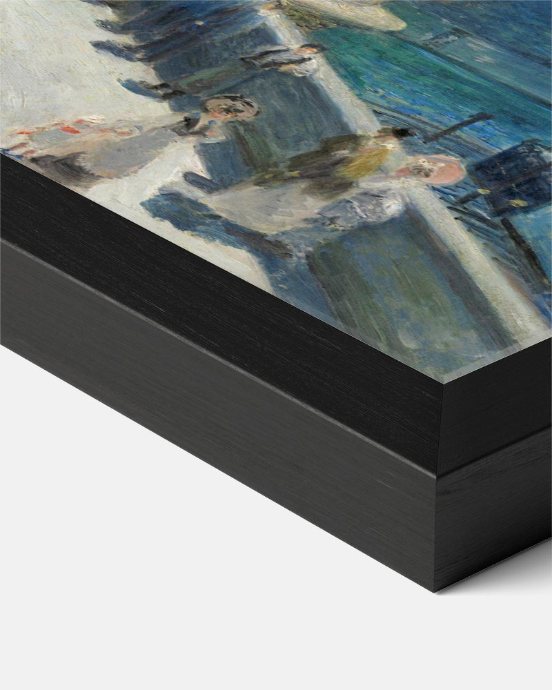 Impressionistische Stadsgezicht Poster-WallArtistic