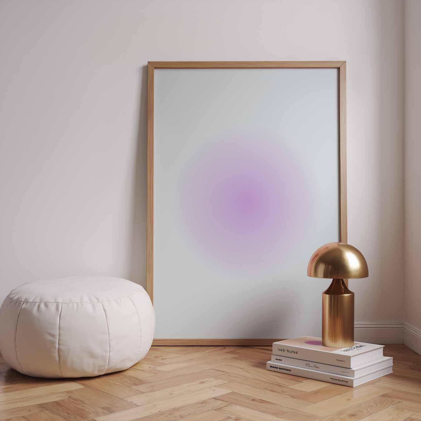 Dromerige Pastel Cirkel Poster-WallArtistic