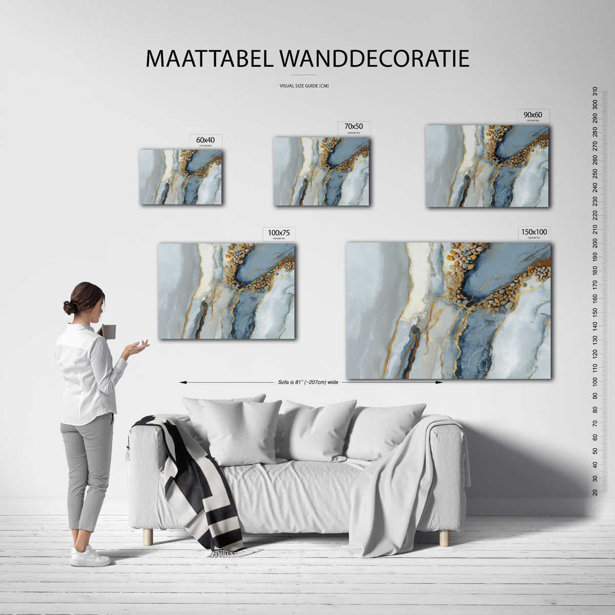Organische stroom Kunstwerk