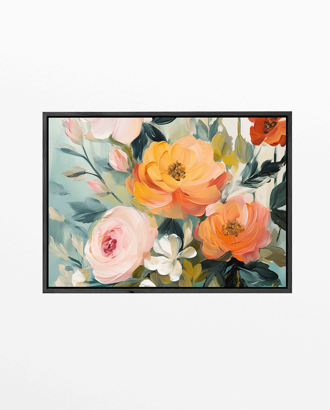 Bloemrijke kleurenpracht Kunstwerk