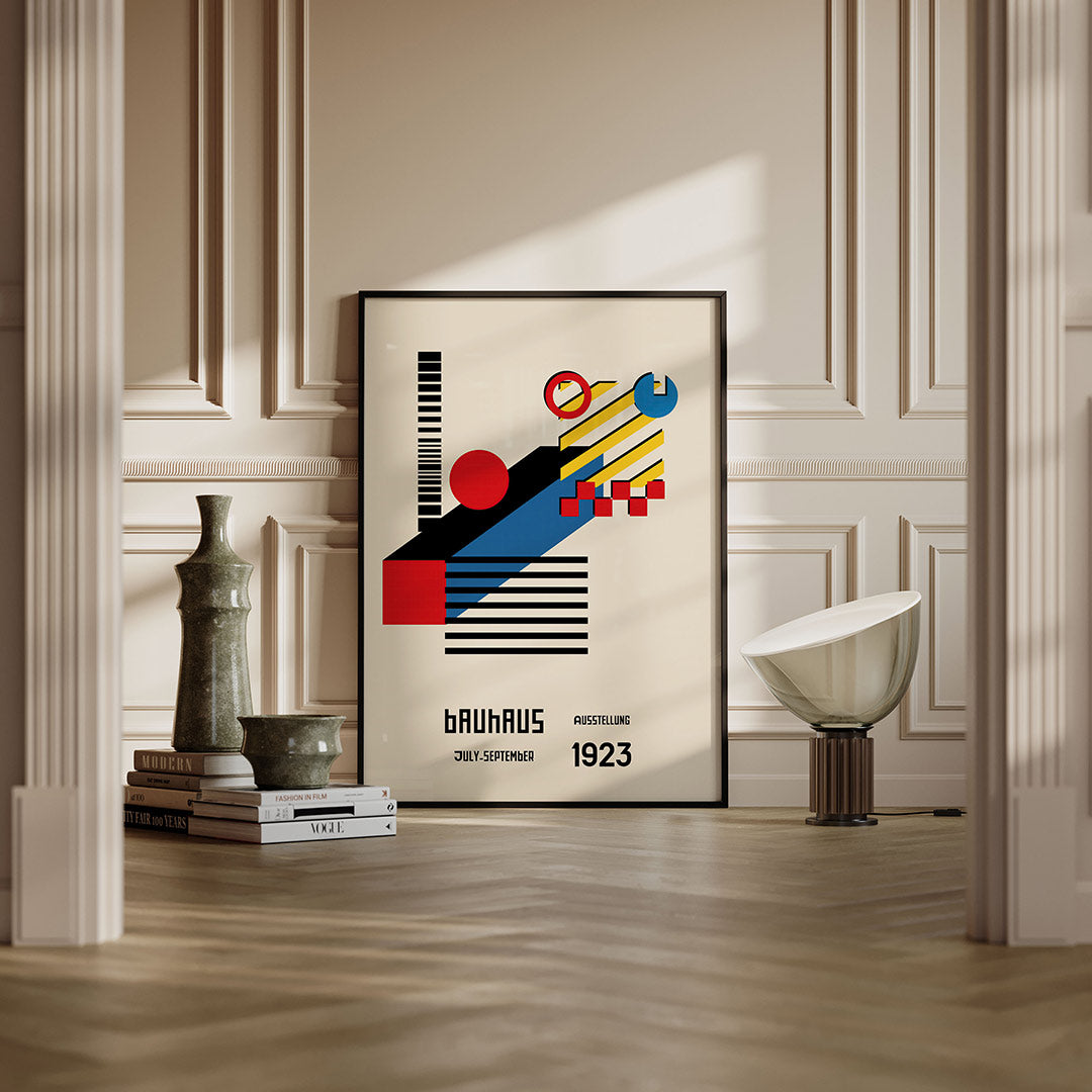 Vormen en vlakkenspel Poster