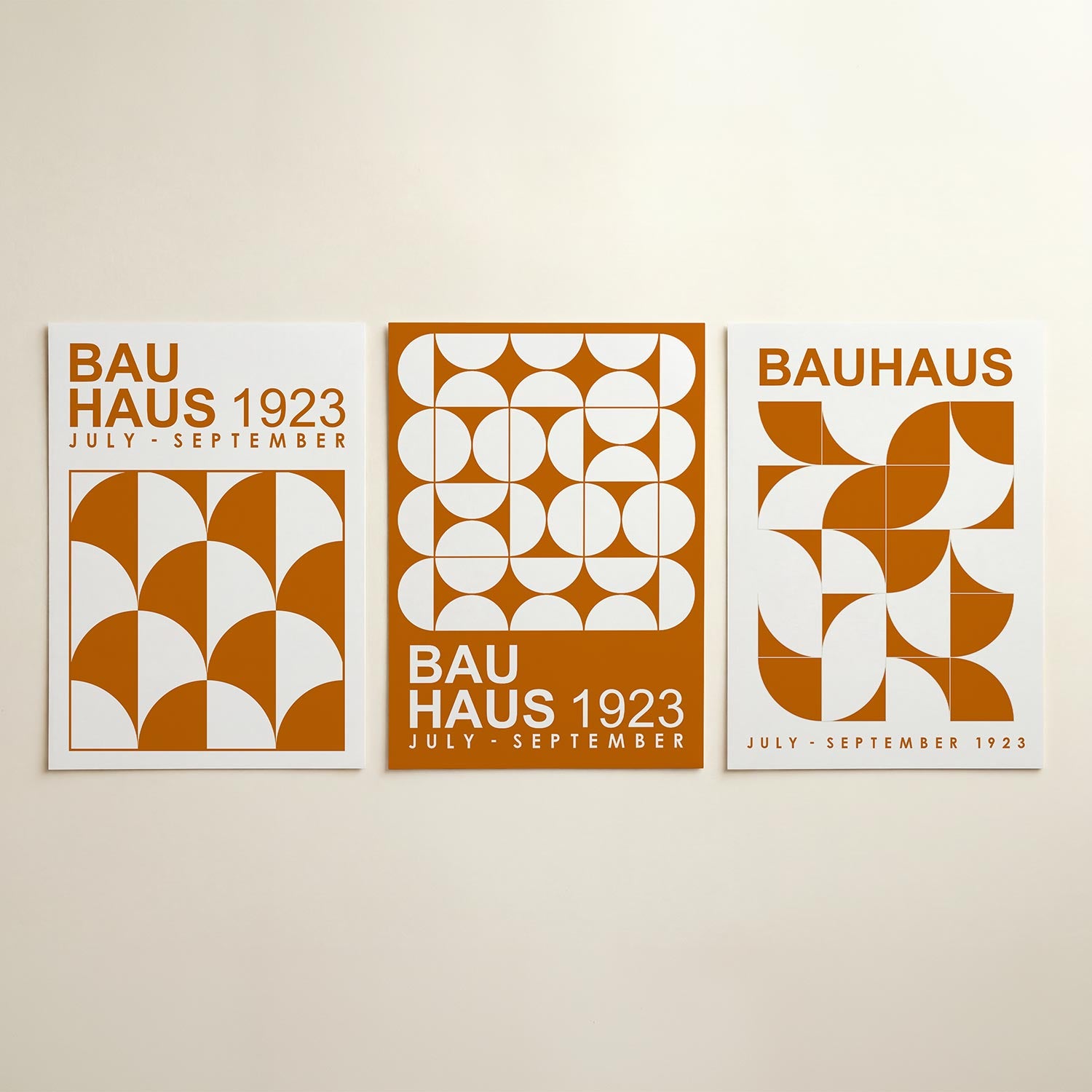 Vorm en kleurenspel Posterset