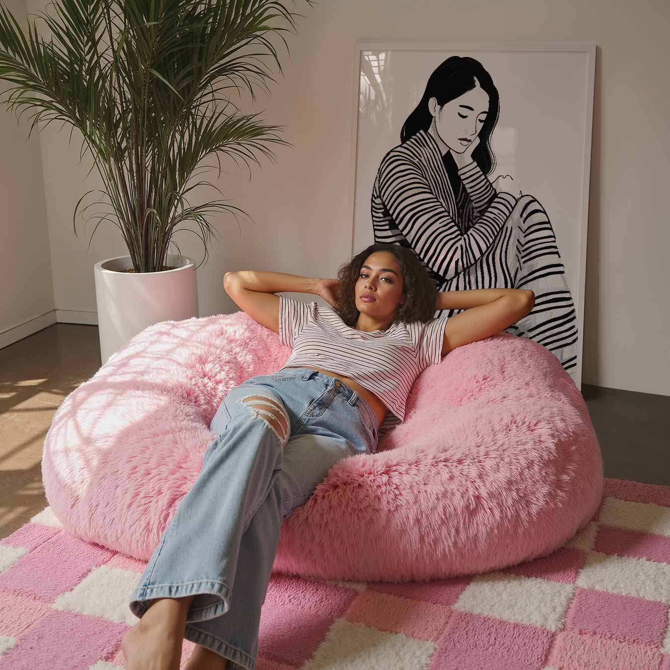 Stijlvolle Zebra Vibes Poster-WallArtistic