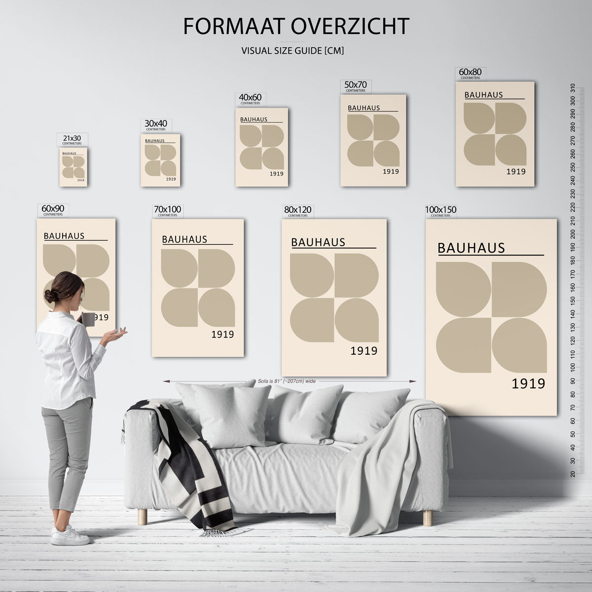 Vorm en balans Poster
