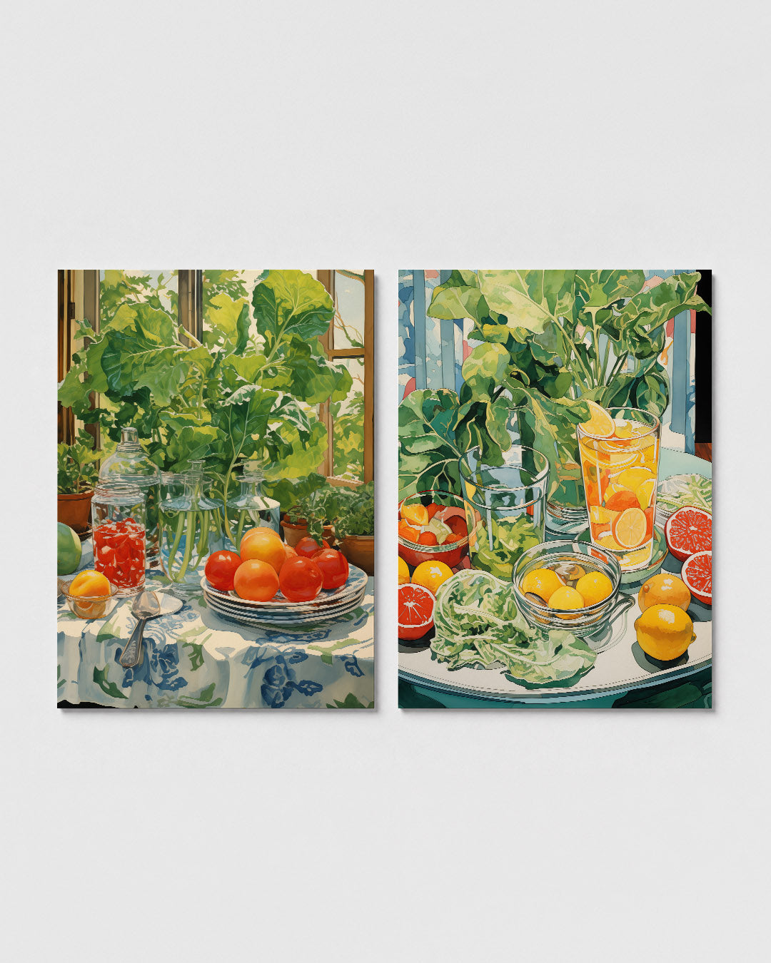 Groene oase Posterset