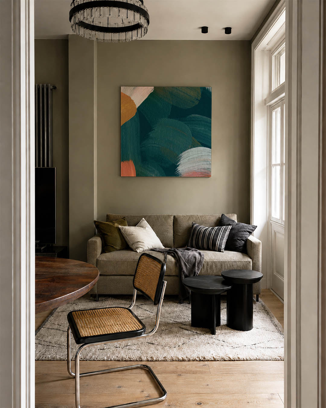 Kleurencompositie Kunstwerk