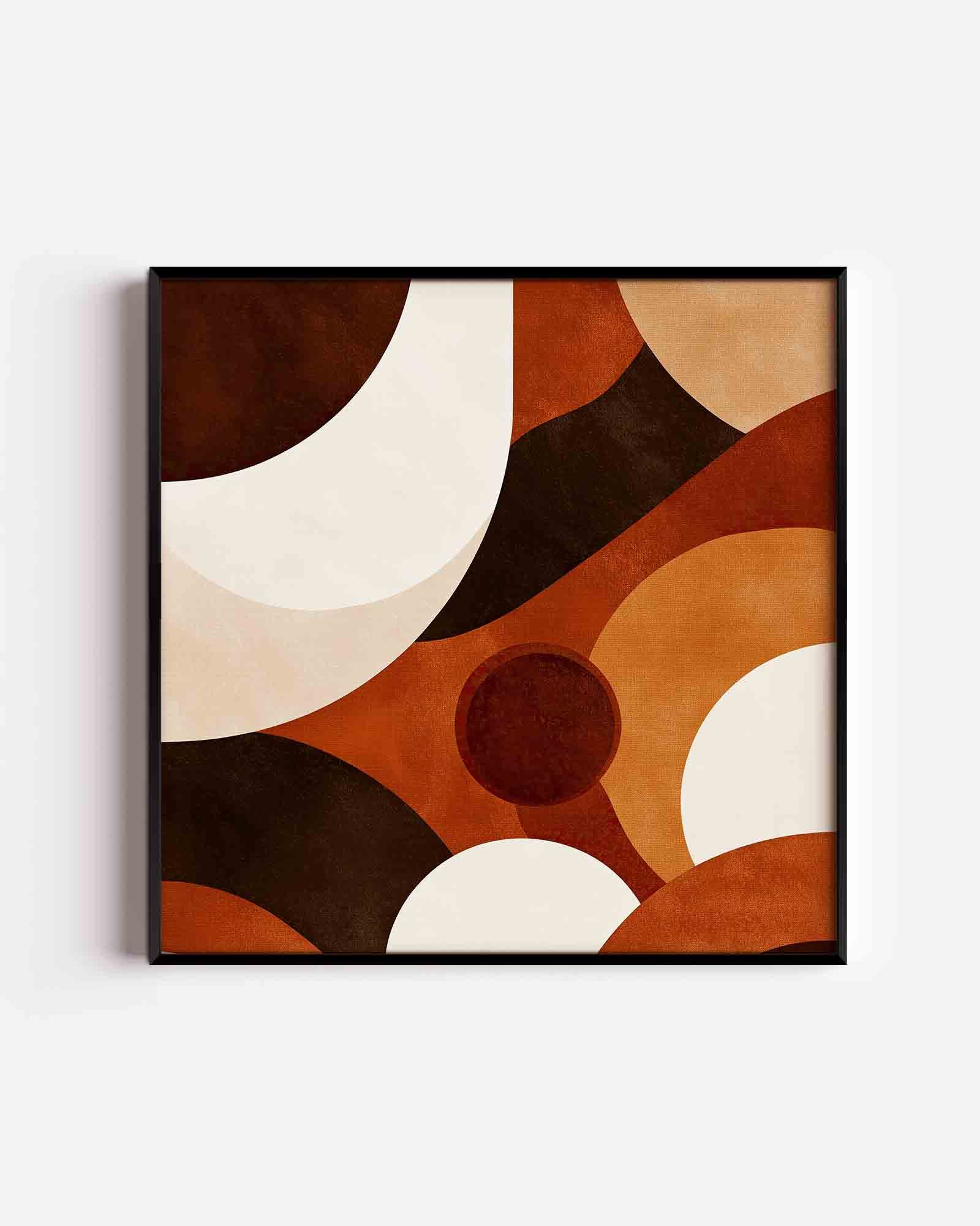 Abstracte vormen Poster