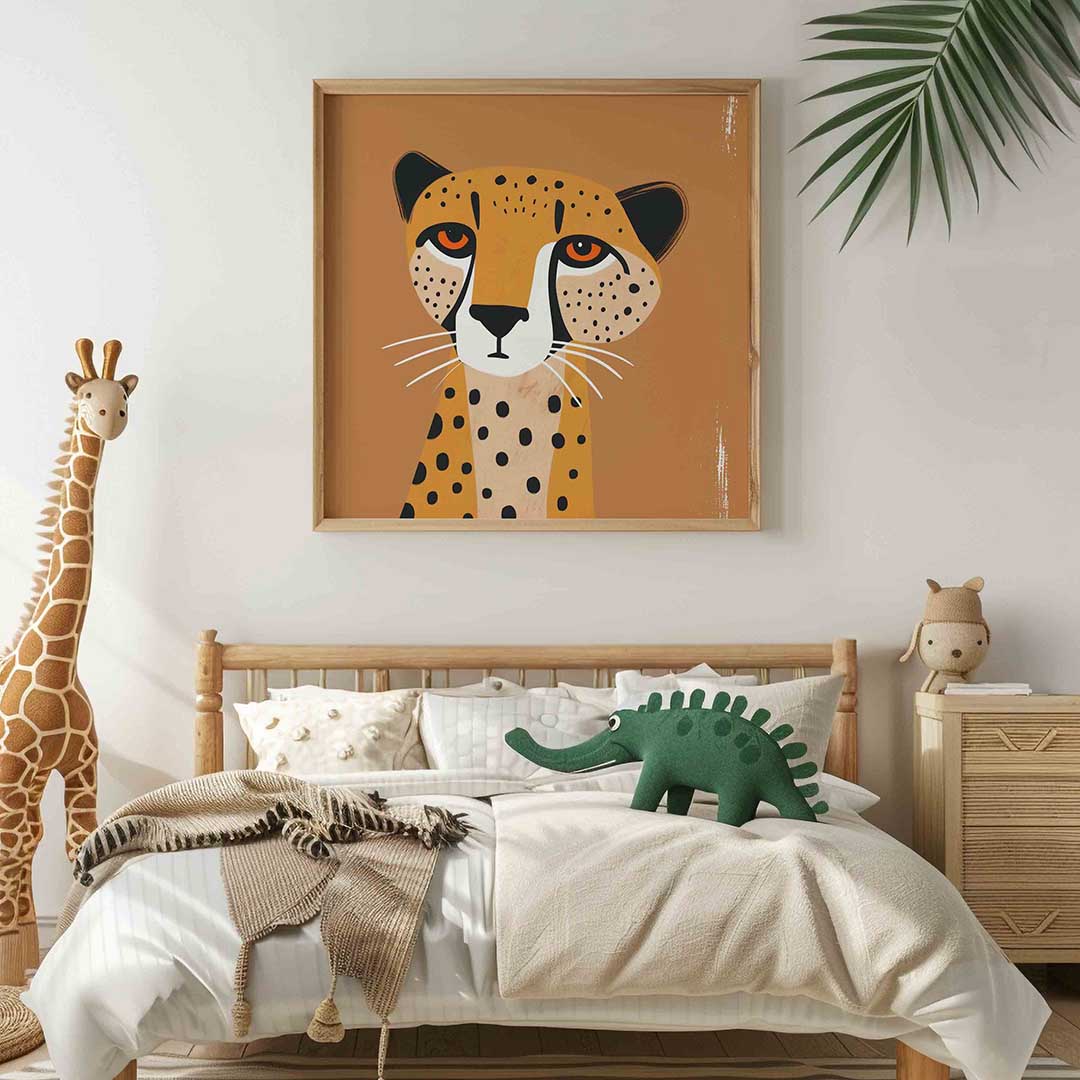 Luipaard portret Poster
