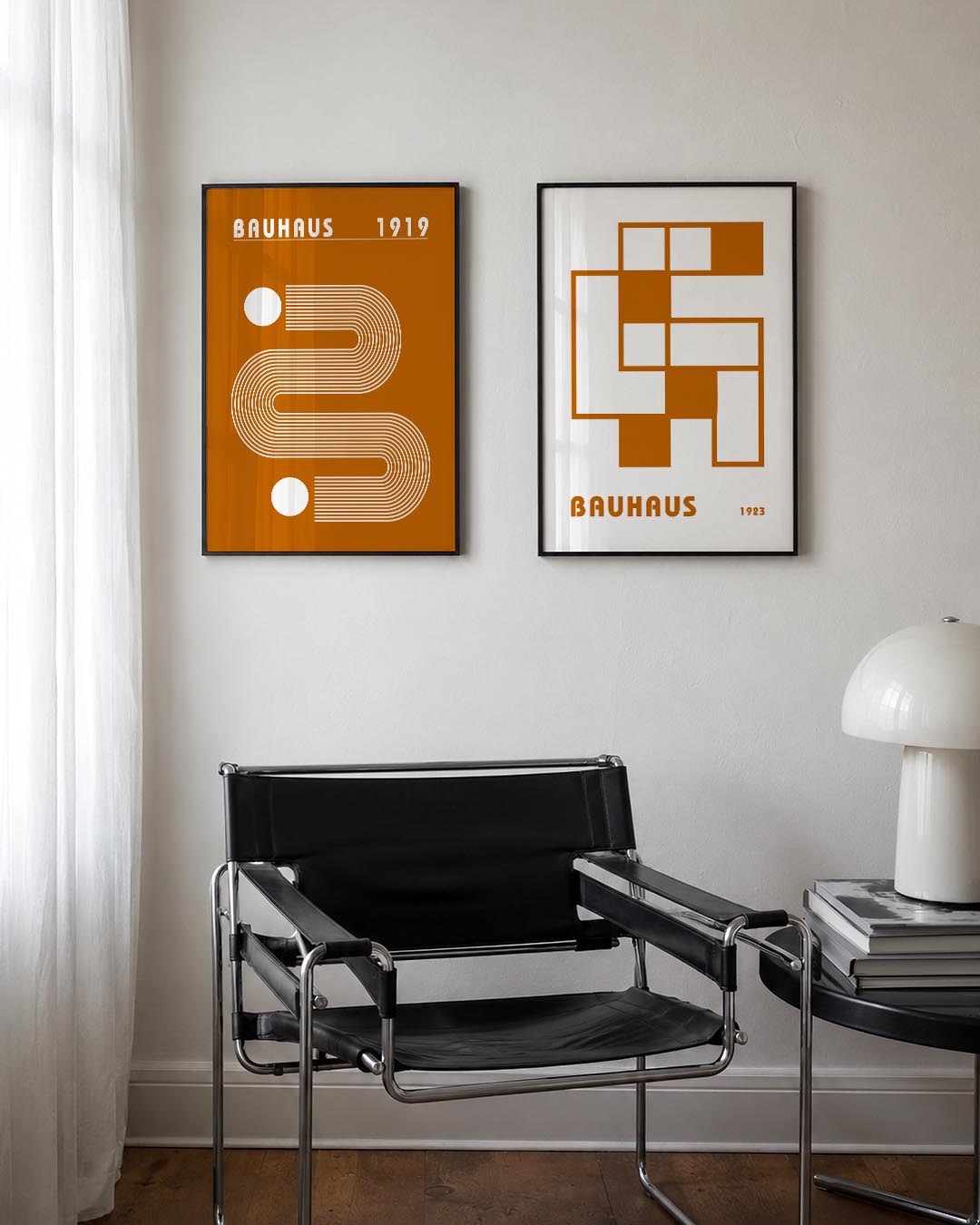Lijnen en kleurvlakken Posterset