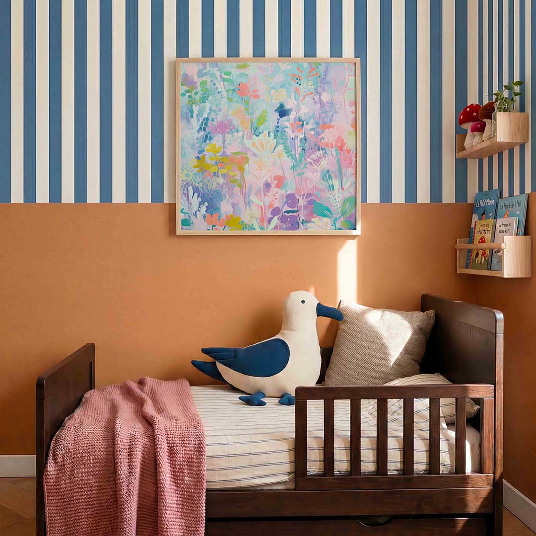 Bloemen en bladeren Poster
