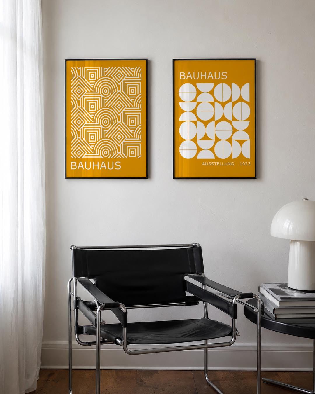 Patroonritme en lijnen Posterset