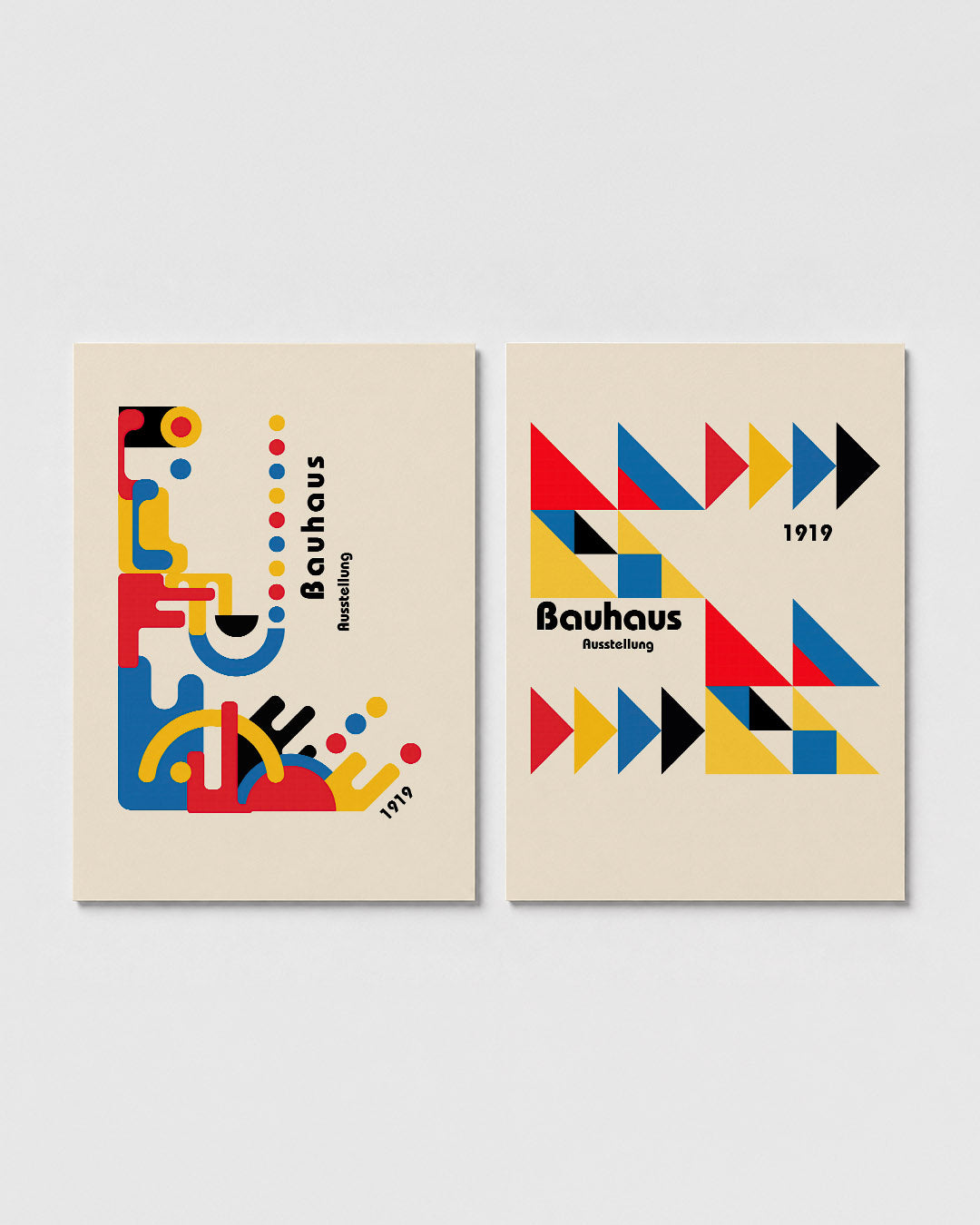 Kleurrijke vormen Posterset