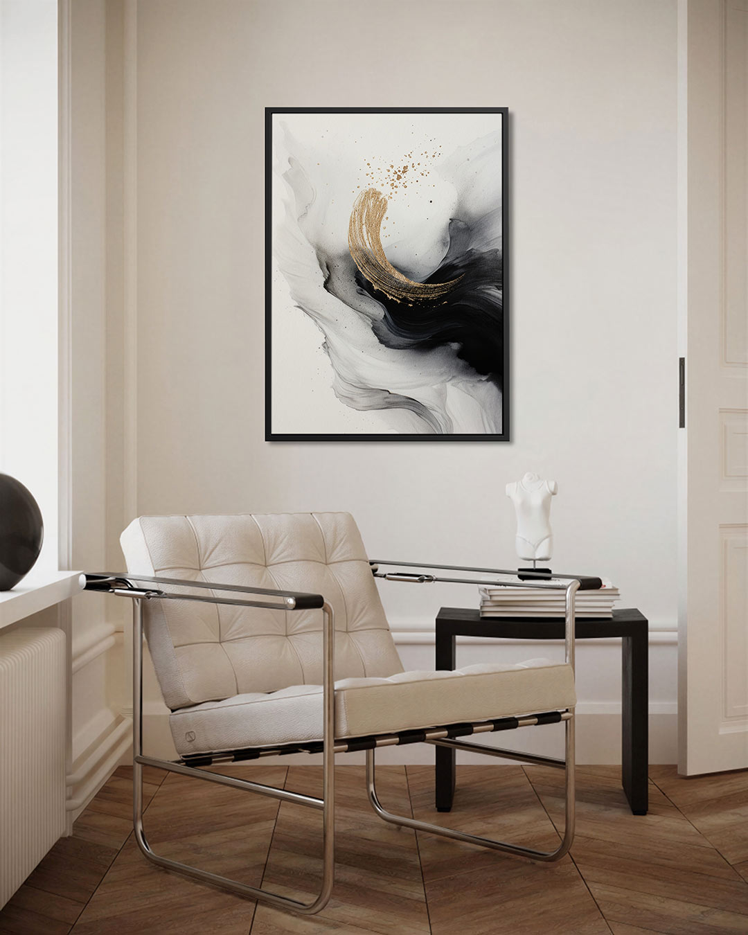 Dynamische vormen Kunstwerk