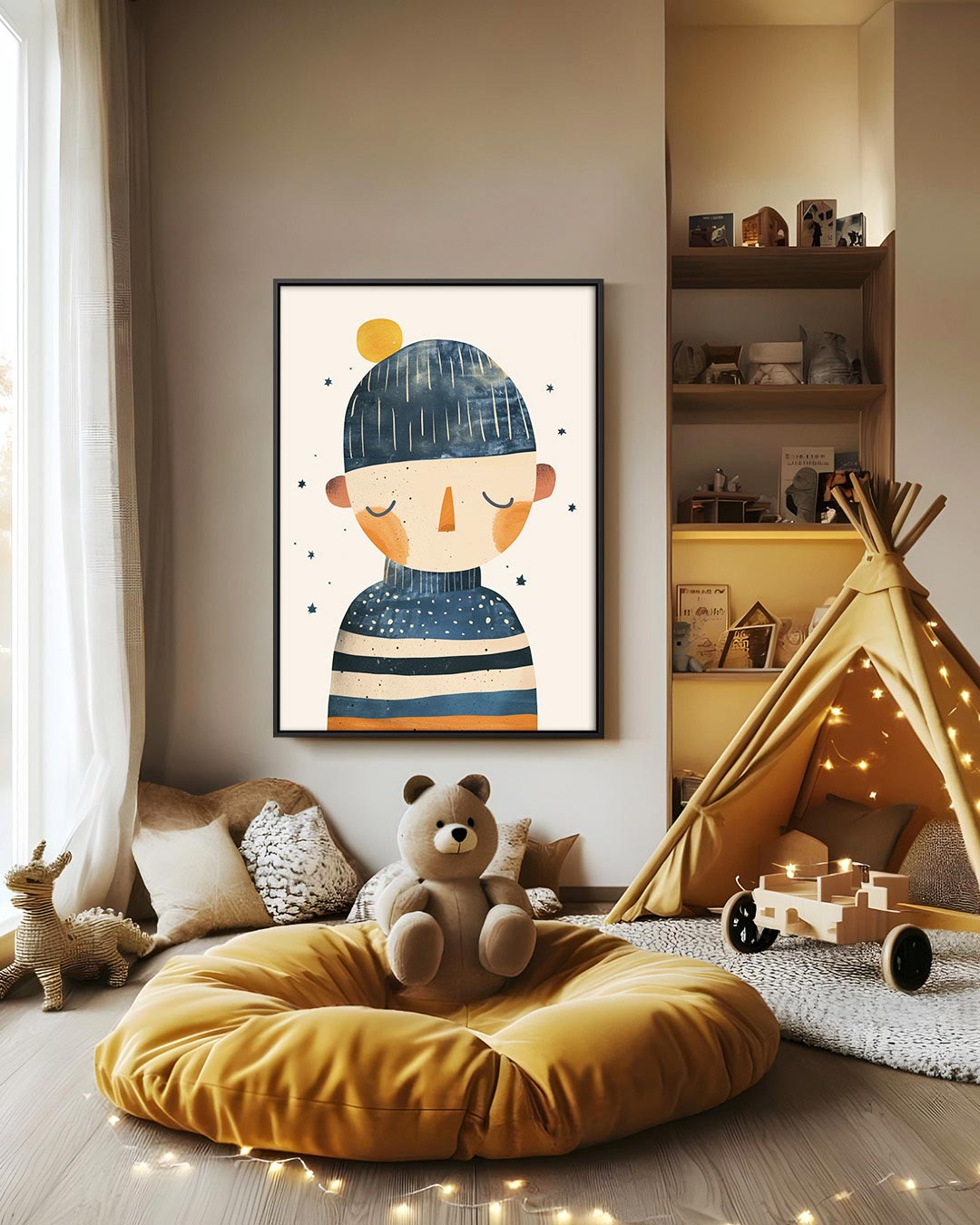 Dromerige illustratie Kunstwerk